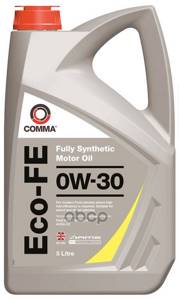 Масло моторное 0W30 COMMA 5л синтетика Eco-FE C2 Ford WSS-M2C950-A